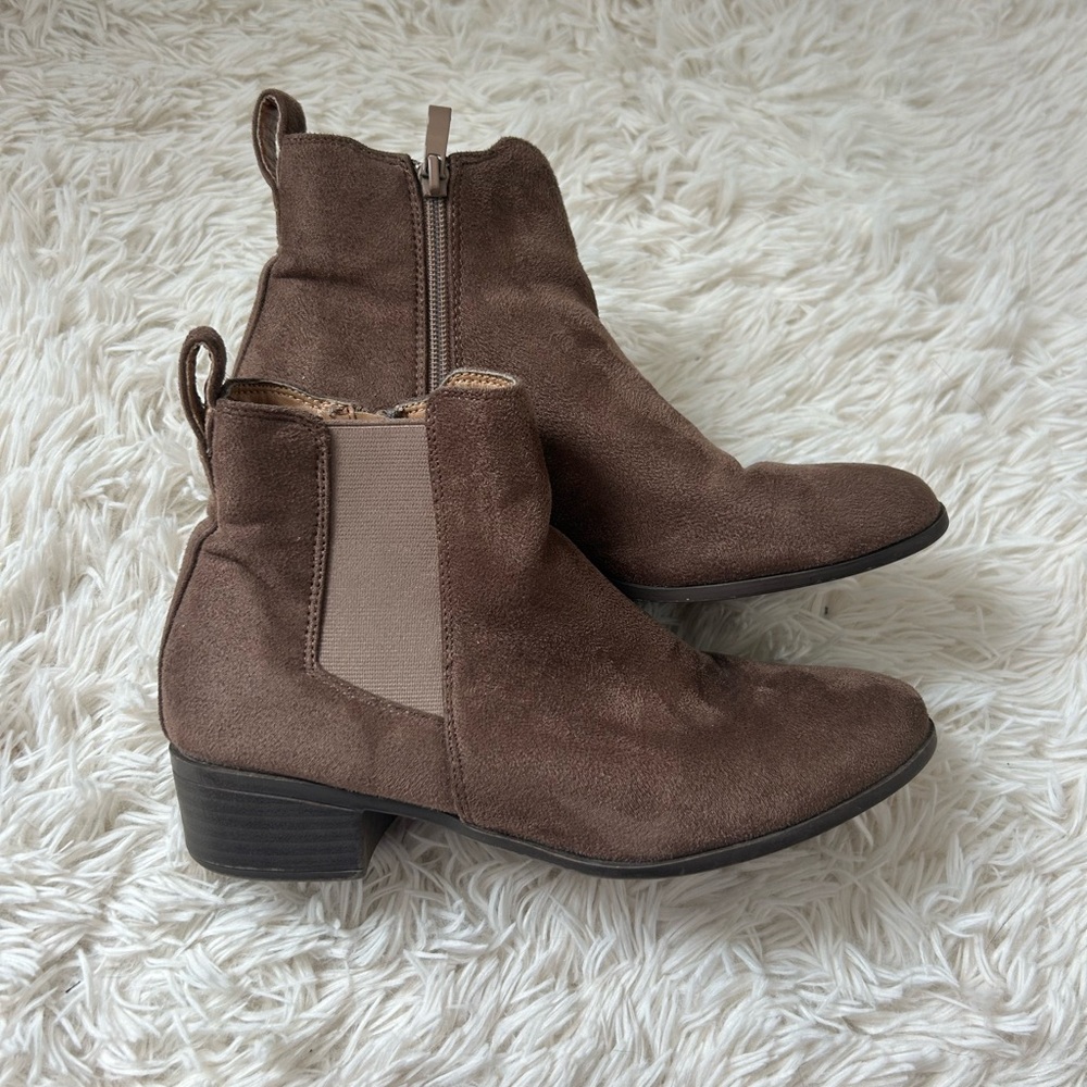 Brown Ankle Booties